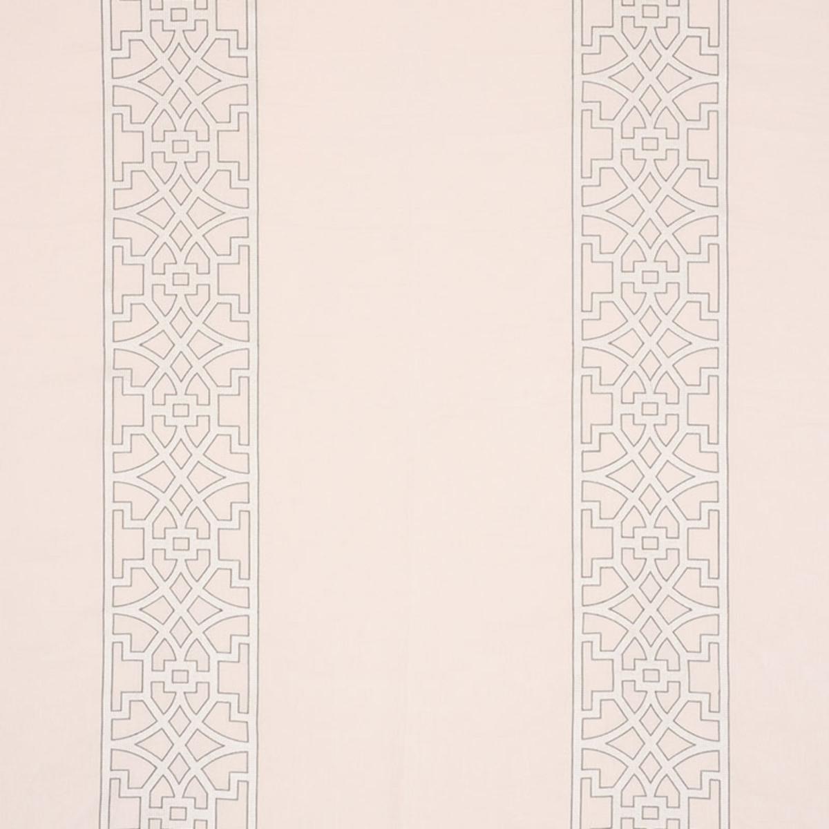 SCHUMACHER DON'T FRET BLUSH CONCH FABRIC | Atlanta Fabrics