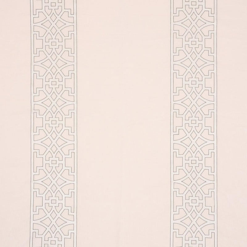 SCHUMACHER DON'T FRET BLUSH CONCH FABRIC | Atlanta Fabrics