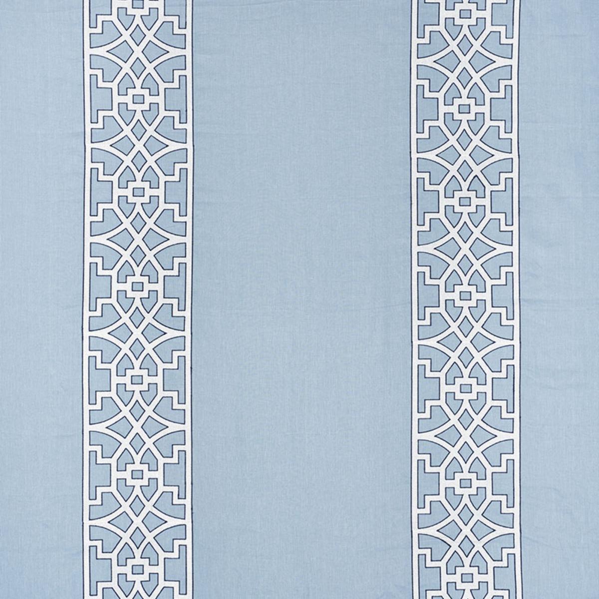SCHUMACHER DON'T FRET SKY FABRIC | Atlanta Fabrics