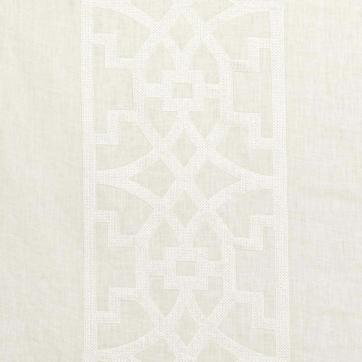 SCHUMACHER DON'T FRET IVORY FABRIC | Atlanta Fabrics
