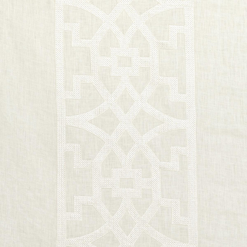 SCHUMACHER DON'T FRET IVORY FABRIC | Atlanta Fabrics