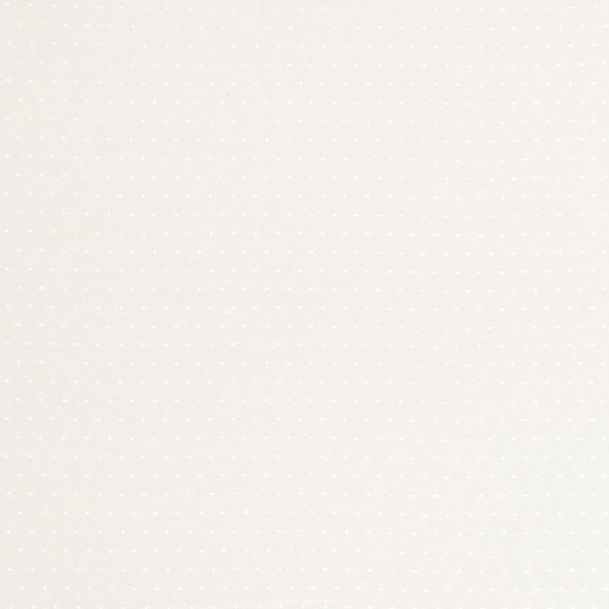 Schumacher PIN DOT SHEER IVORY Fabric | Atlanta Fabrics