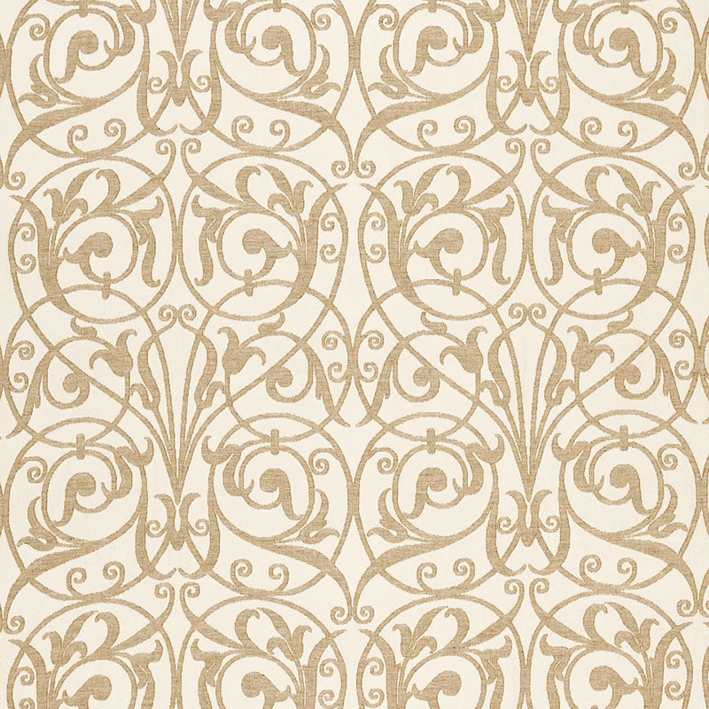 Schumacher CHARLESTON WOOL SHEER TAUPE Fabric | Atlanta Fabrics