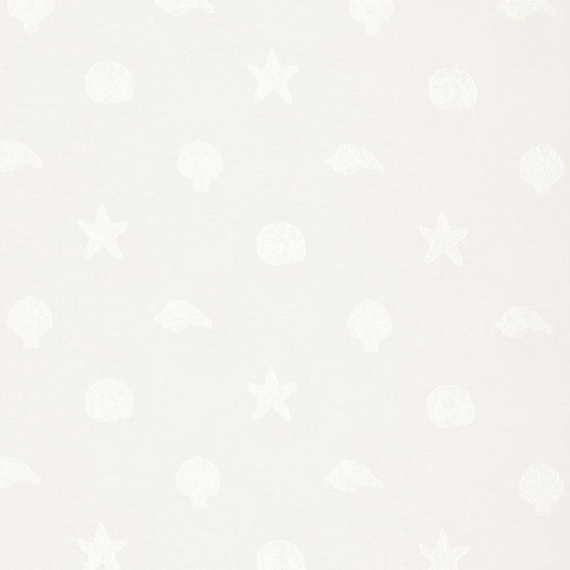 Schumacher SANIBEL SHEER IVORY Fabric | Atlanta Fabrics
