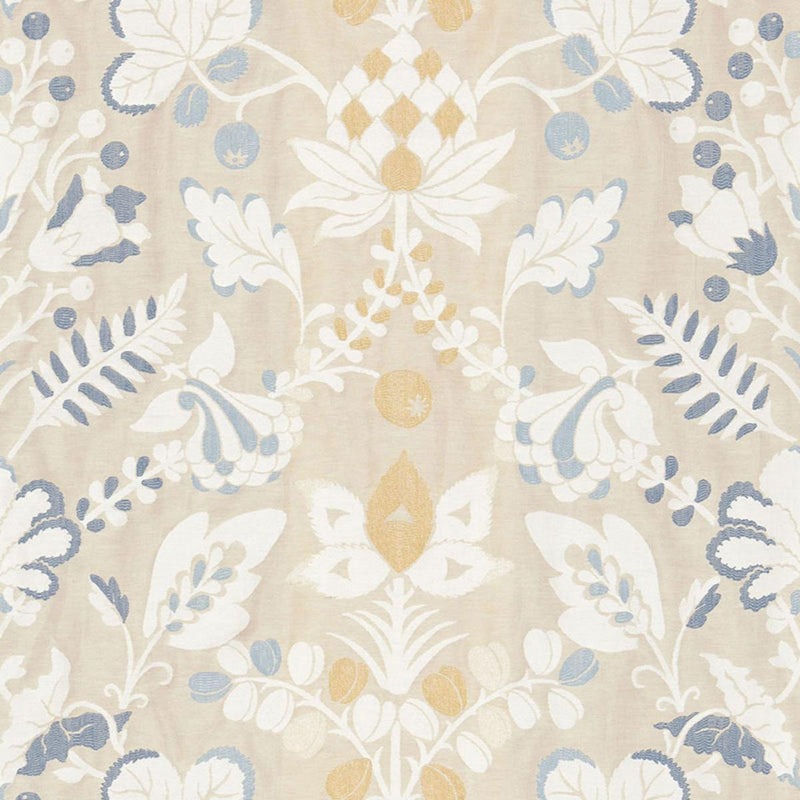 SCHUMACHER SORANO WEAVE LINEN FABRIC | Atlanta Fabrics