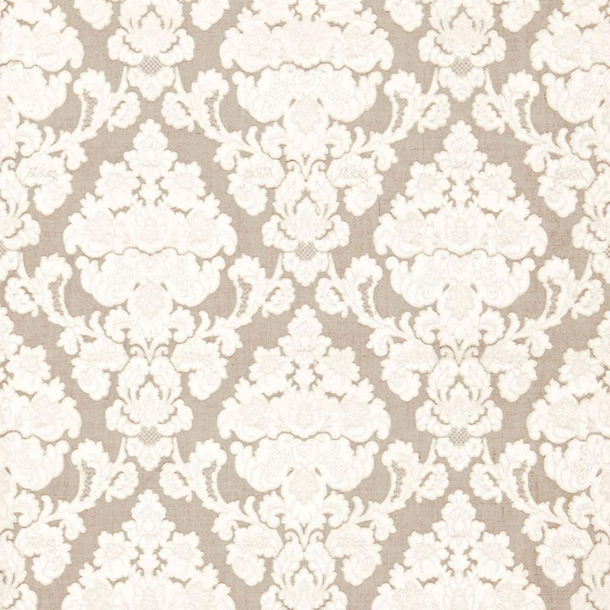 MONTALCINO APPLIQUE DAMASK LINEN