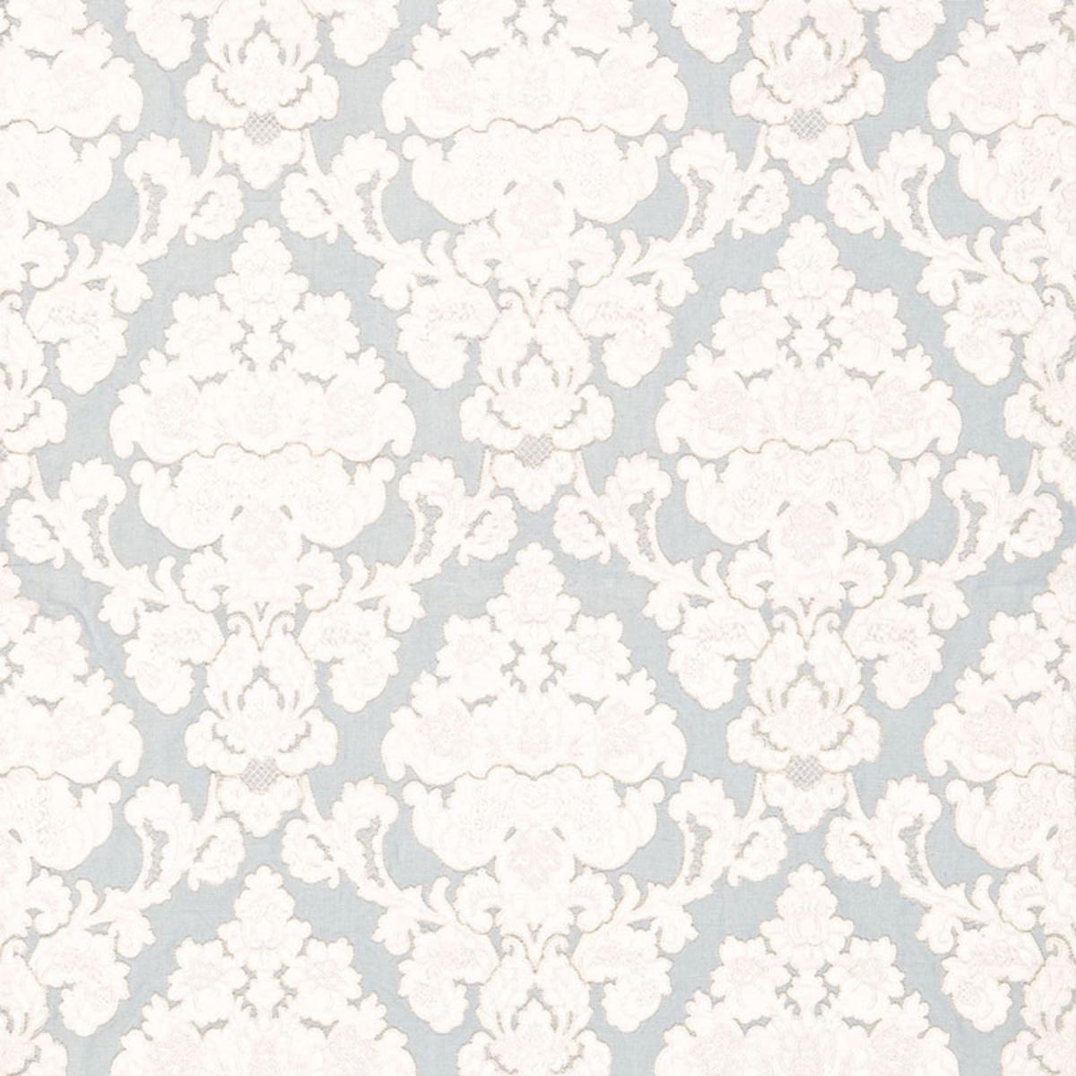 MONTALCINO APPLIQUE DAMASK ROBIN'S EGG