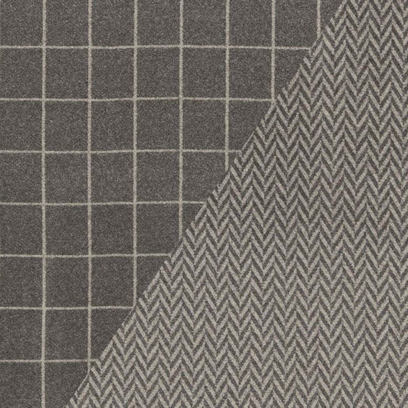 SCHUMACHER COLORADO CHARCOAL / NICKEL FABRIC | Atlanta Fabrics