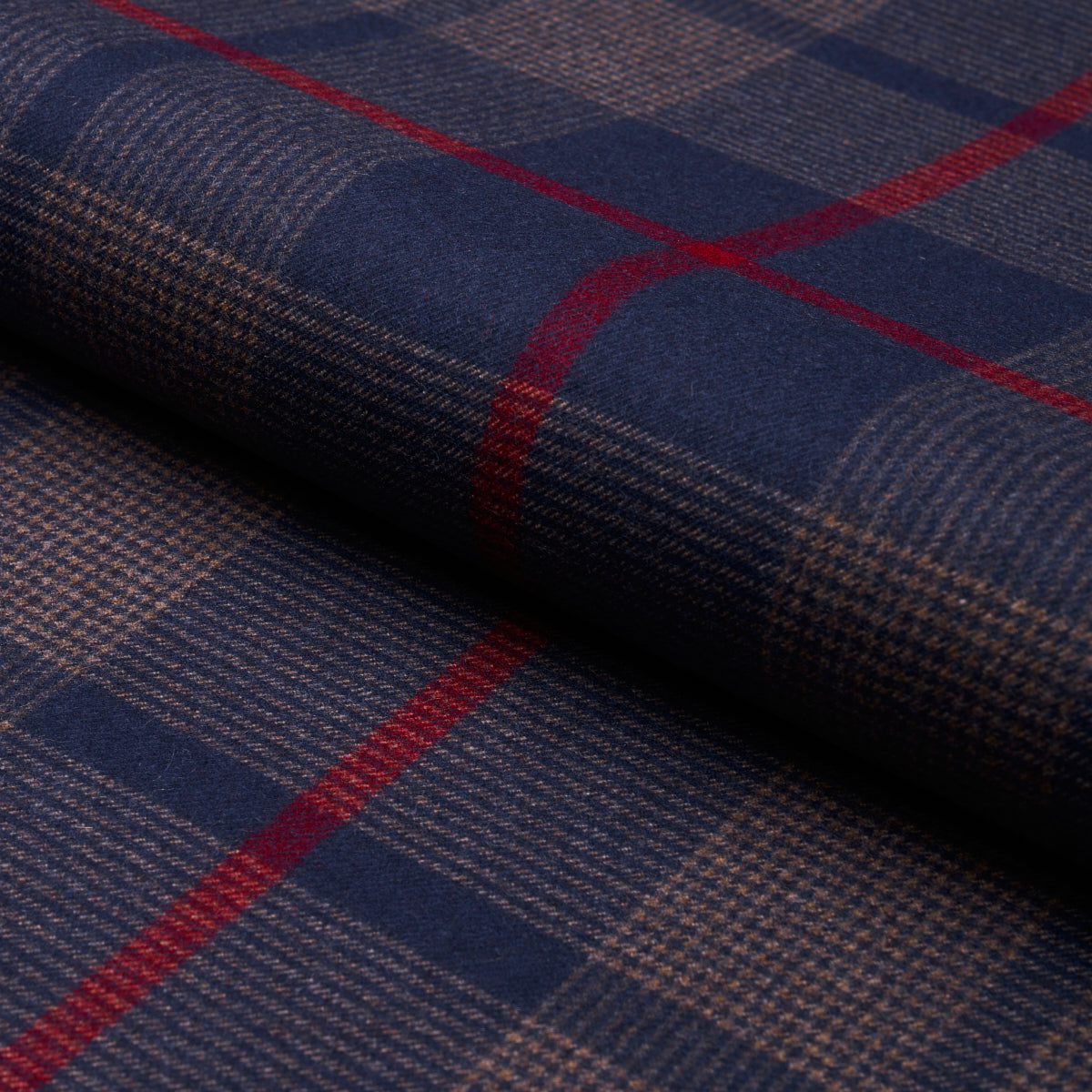 MONTANA WOOL PLAID NAVY