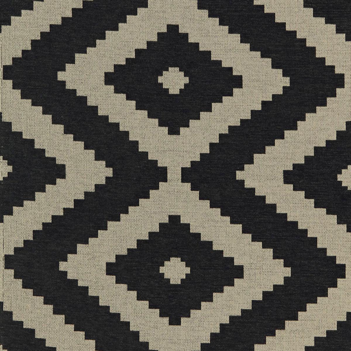 SCHUMACHER VAIL CHENILLE RAVEN FABRIC | Atlanta Fabrics