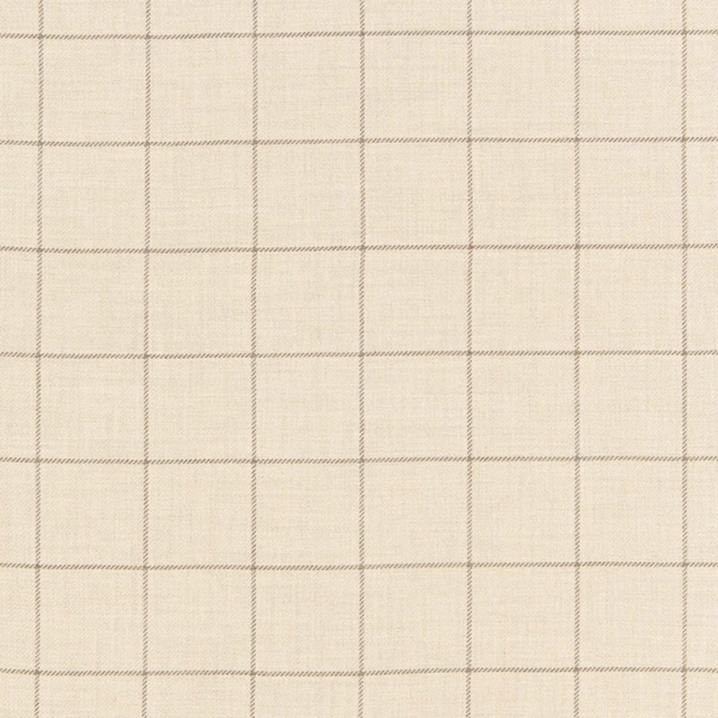 SCHUMACHER BANCROFT WOOL PLAID MALT FABRIC | Atlanta Fabrics