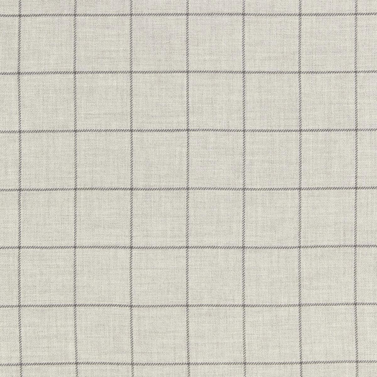SCHUMACHER BANCROFT WOOL PLAID FOG FABRIC | Atlanta Fabrics
