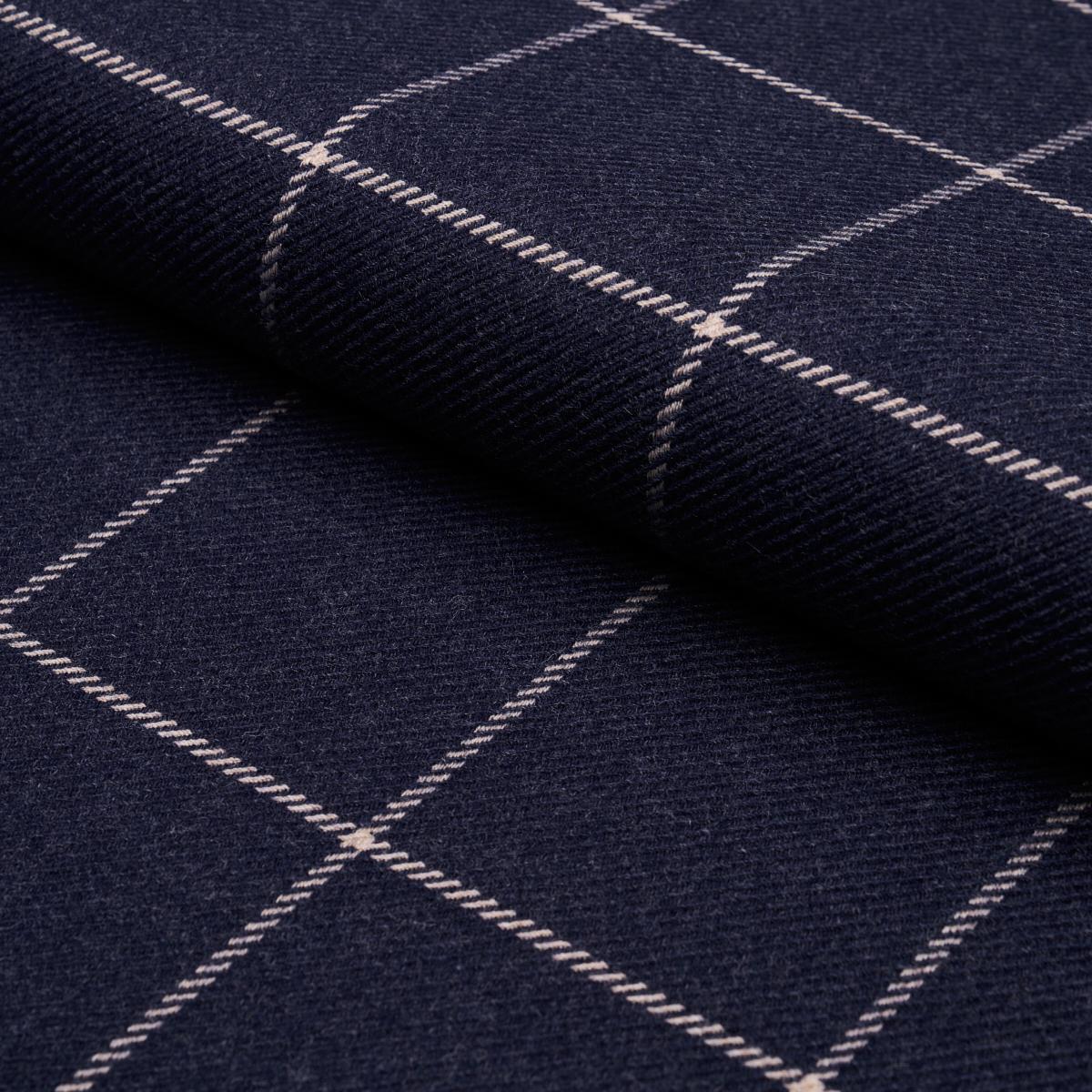 BANCROFT WOOL PLAID NAVY