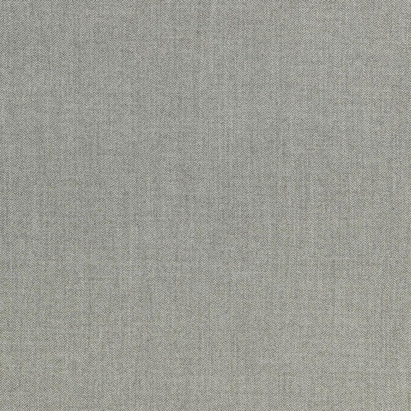 SCHUMACHER TELLURIDE WOOL HERRINGBONE OXFORD GREY FABRIC | Atlanta Fabrics
