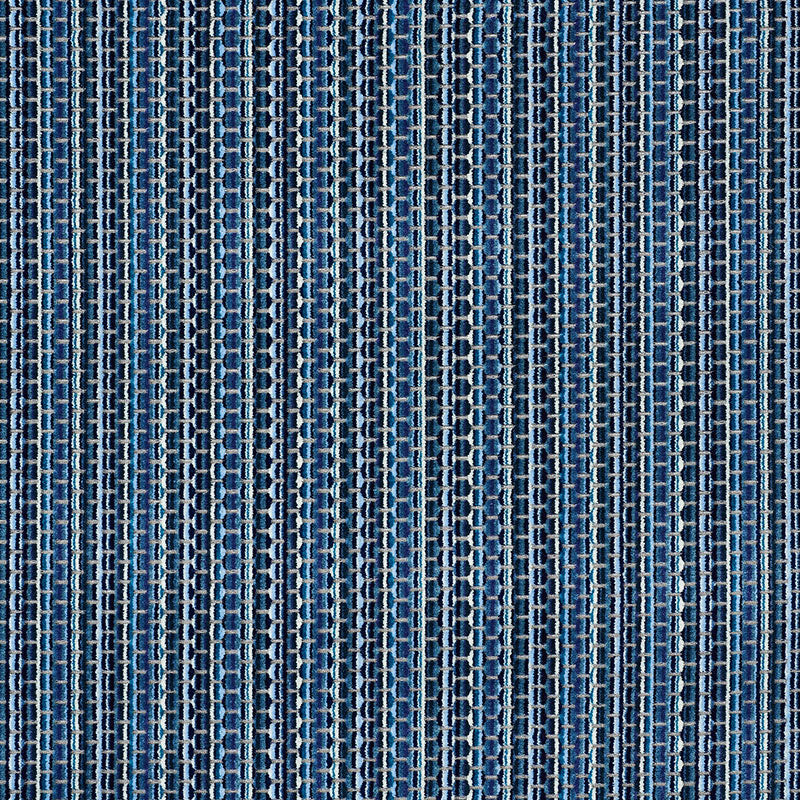 Schumacher DOWNTOWN VELVET INDIGO Fabric | Atlanta Fabrics