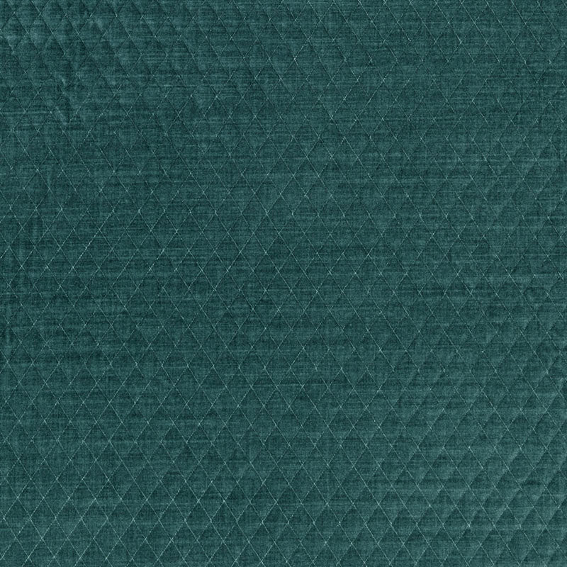 PALEY QUILTED VELVET PEACOCK