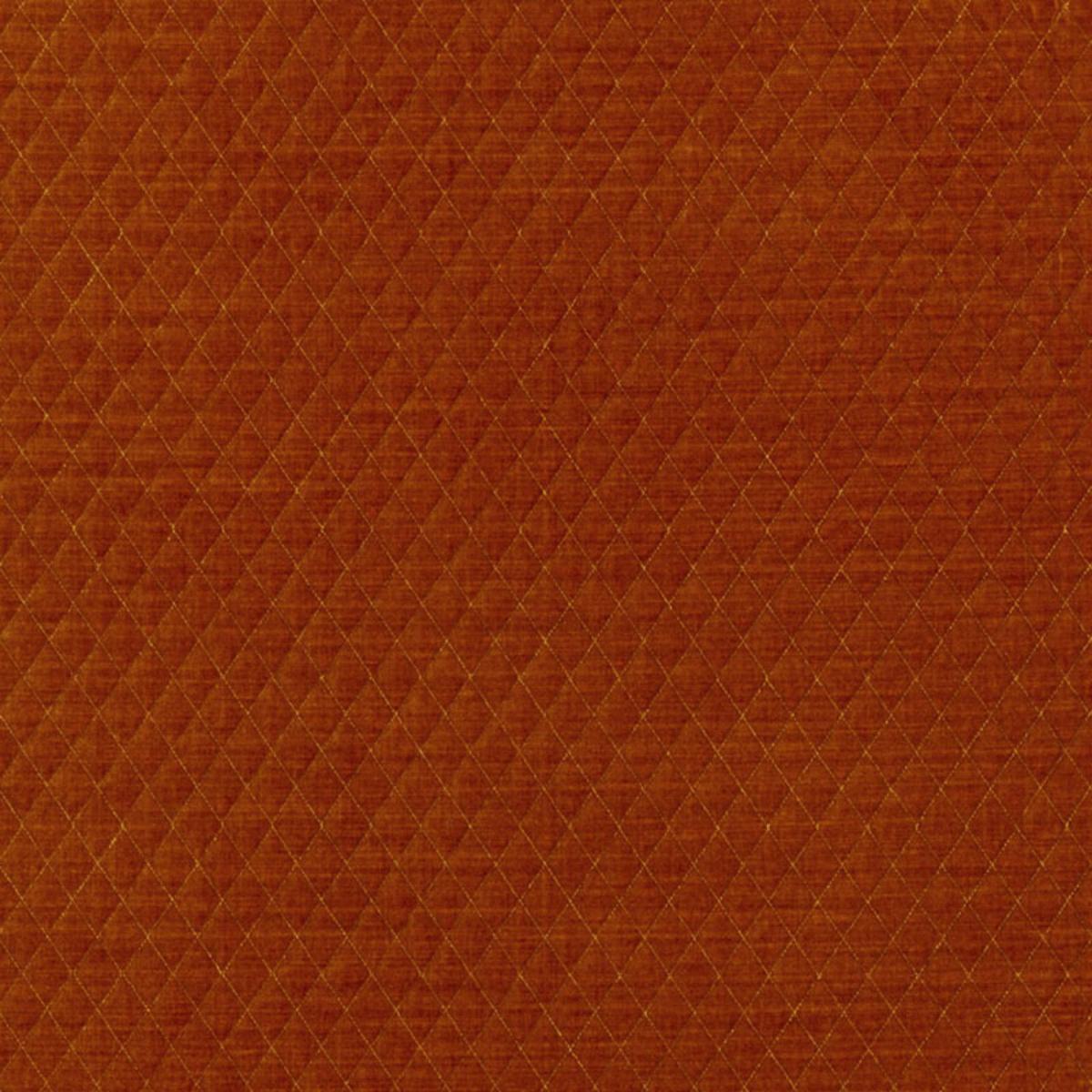 PALEY QUILTED VELVET CHINESE ORANGE