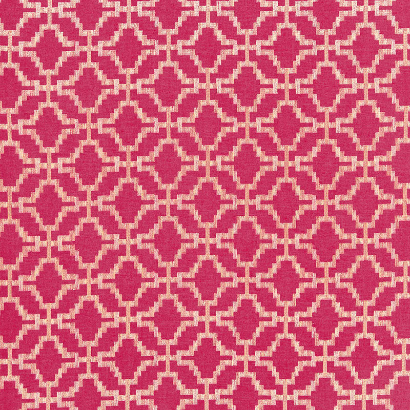 Sarana Linen Embroidery RASPBERRY