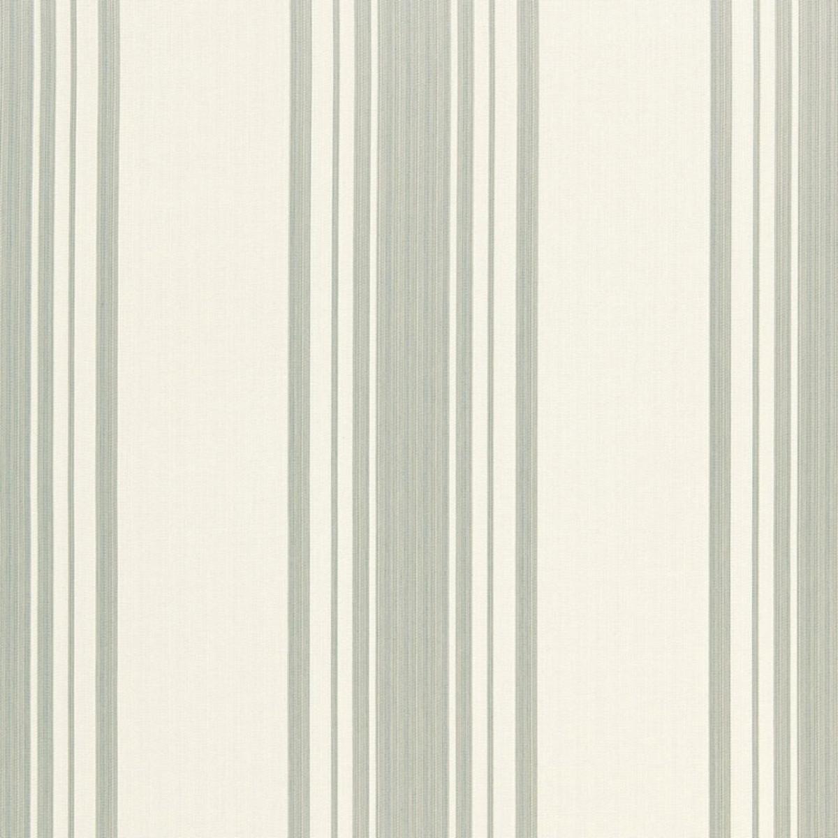 SCHUMACHER CARNEGIE COTTON STRIPE NICKEL FABRIC | Atlanta Fabrics
