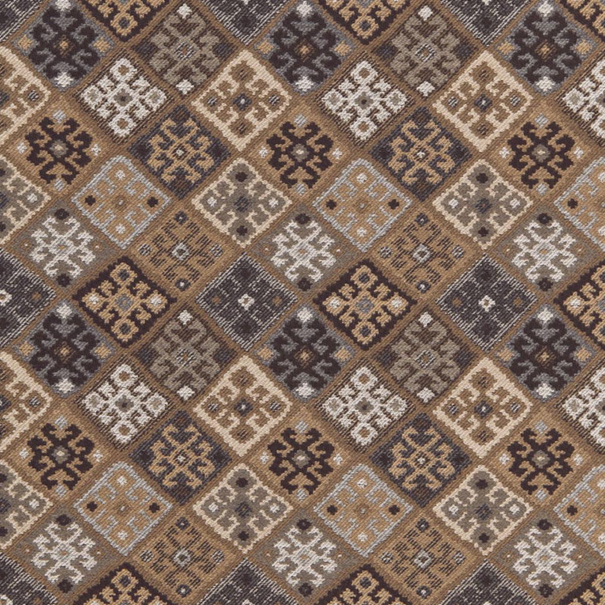 SCHUMACHER KILIM WEAVE BUCKSKIN FABRIC | Atlanta Fabrics