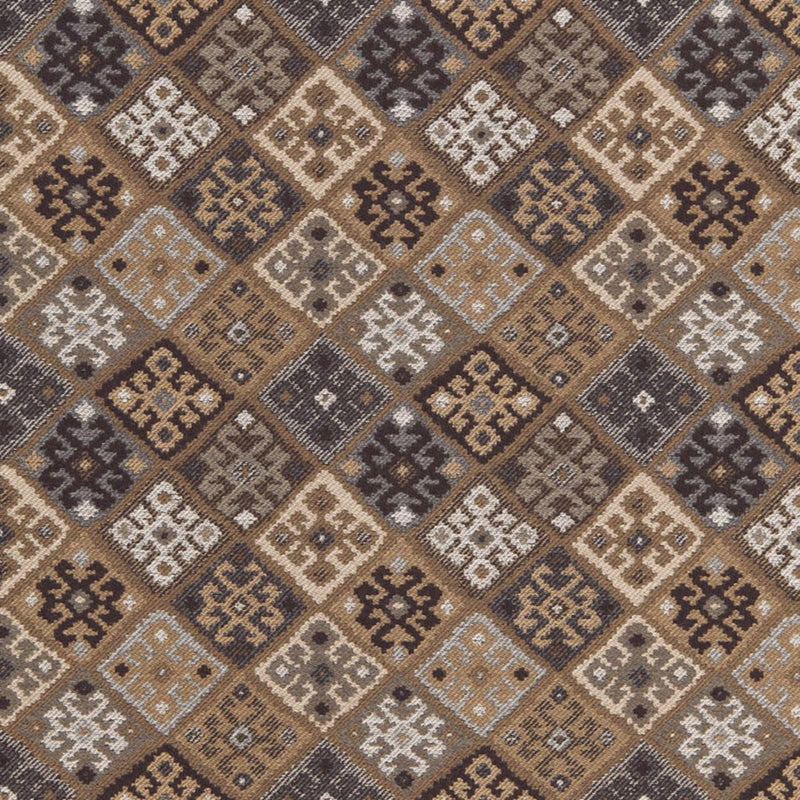 SCHUMACHER KILIM WEAVE BUCKSKIN FABRIC | Atlanta Fabrics