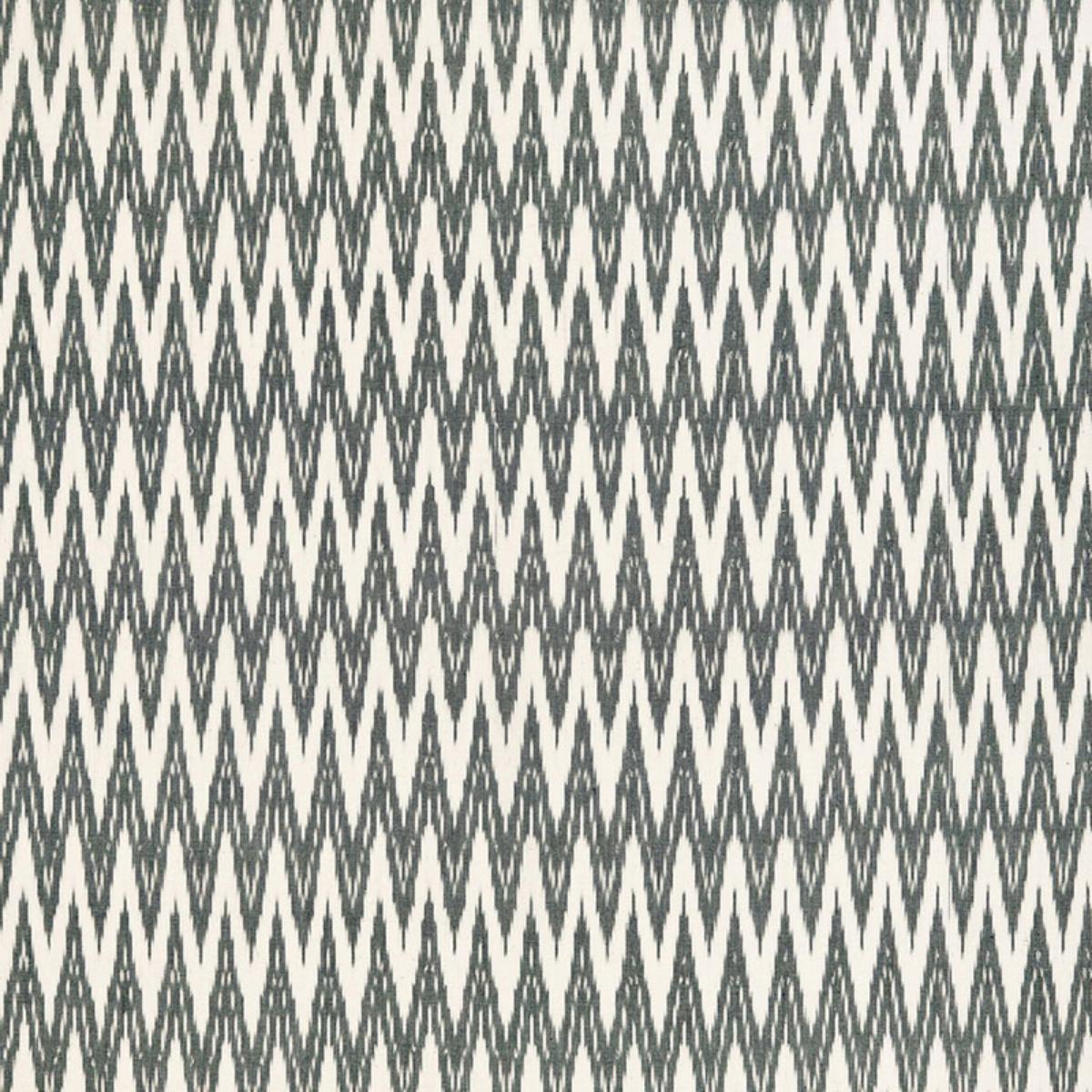SCHUMACHER KILIMANJARO IKAT CHARCOAL FABRIC | Atlanta Fabrics