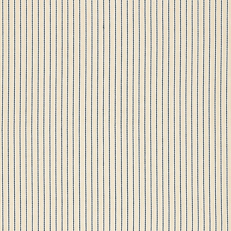 Schumacher RAIN SHADOW STRIPE INDIGO Fabric | Atlanta Fabrics