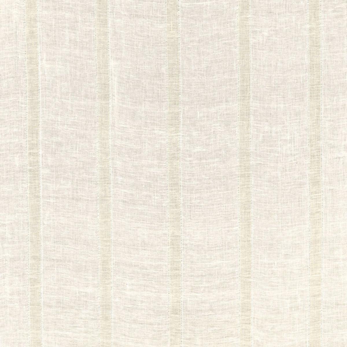 ELBA LINEN STRIPE SHEER IVORY / OAT