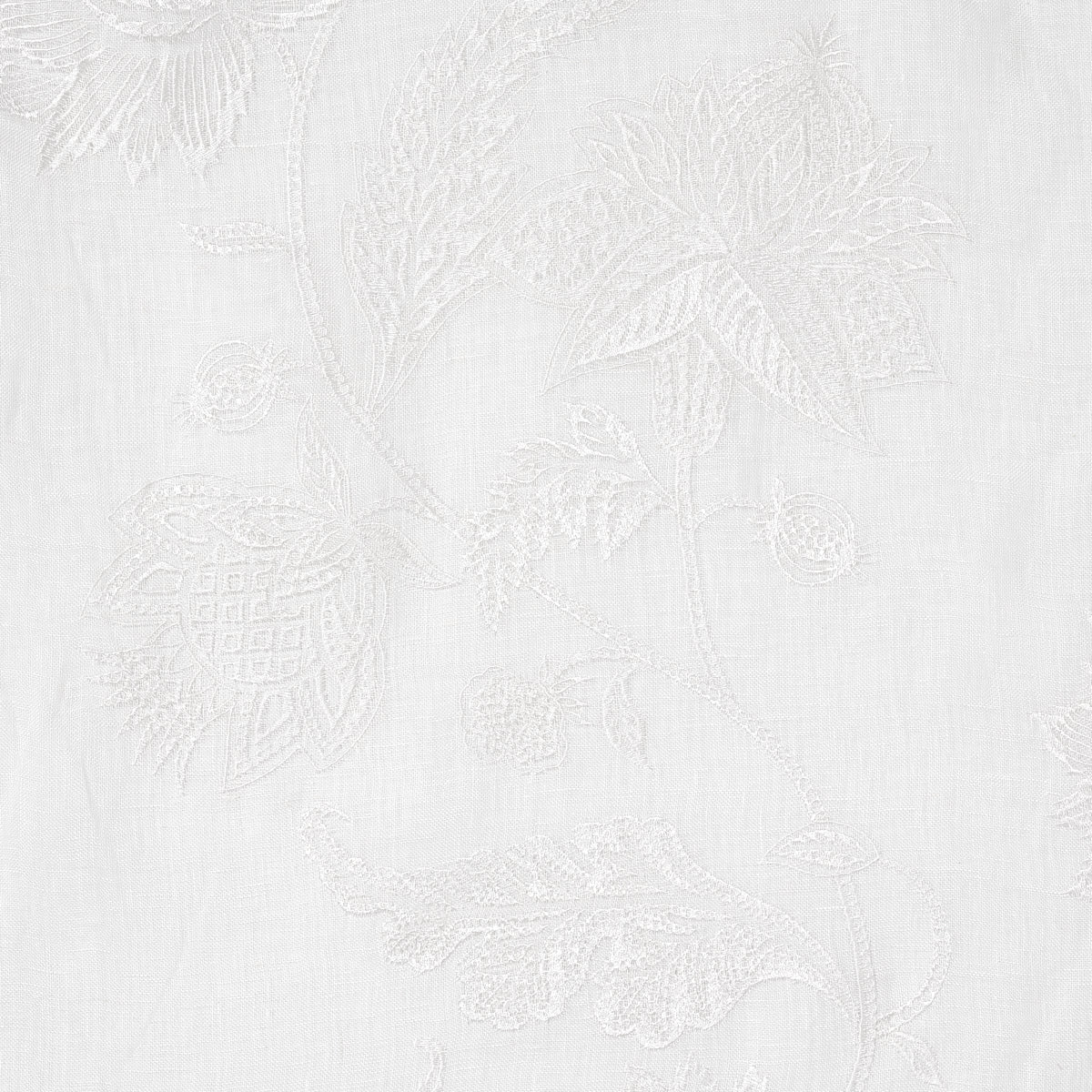 Gabriella Embroidered Sheer IVORY