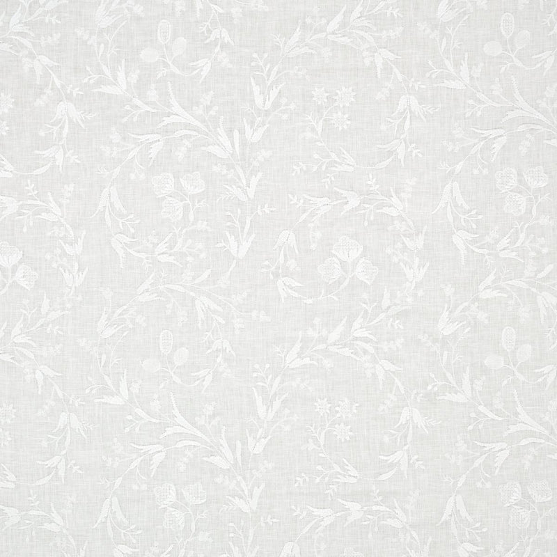 SCHUMACHER Fiorentina Embroidery IVORY FABRIC | Atlanta Fabrics