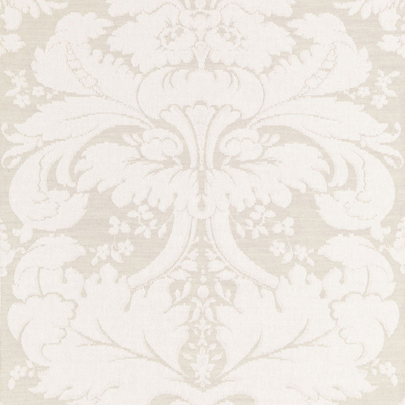 Schumacher FLANDERS LINEN DAMASK LINEN Fabric | Atlanta Fabrics