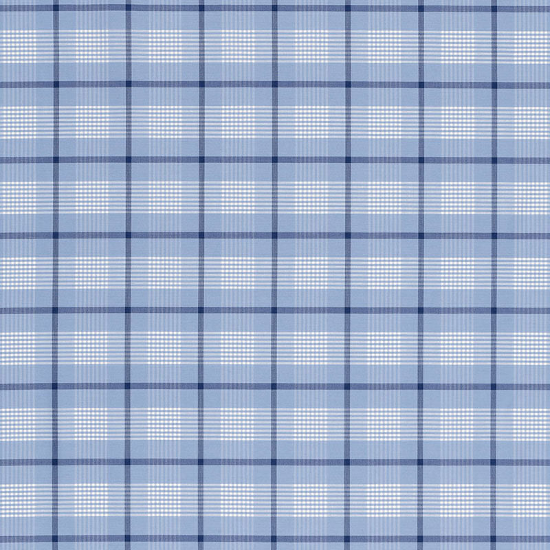 ST. LUCIA PLAID CORNFLOWER