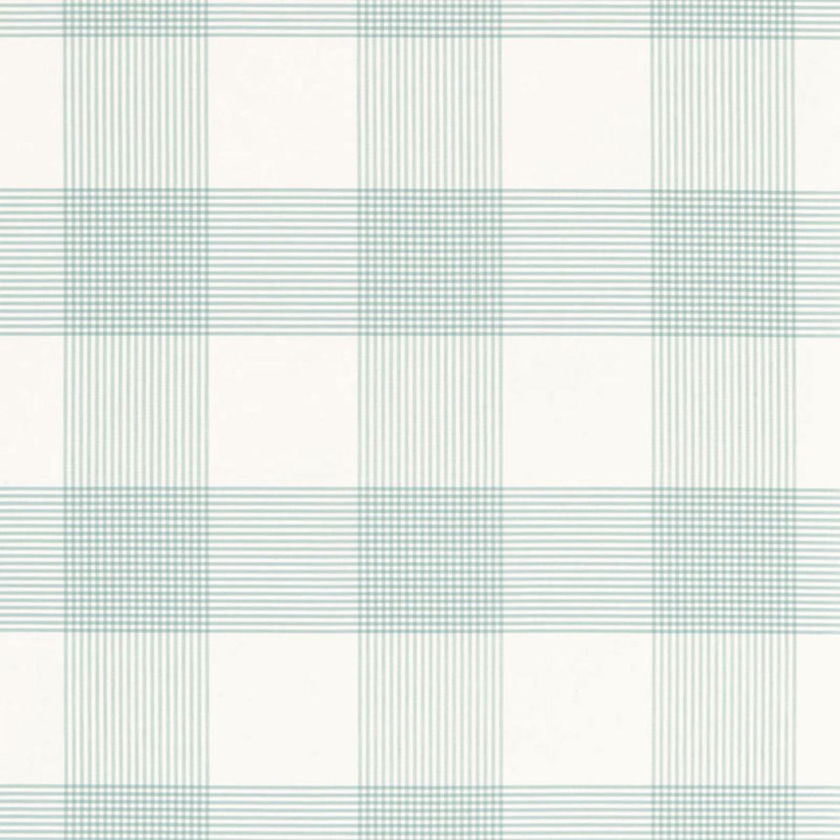 SCHUMACHER ANTIGUA PLAID CAPRI FABRIC | Atlanta Fabrics