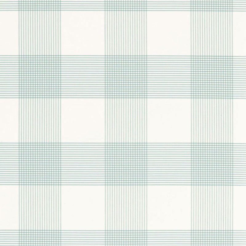 SCHUMACHER ANTIGUA PLAID CAPRI FABRIC | Atlanta Fabrics