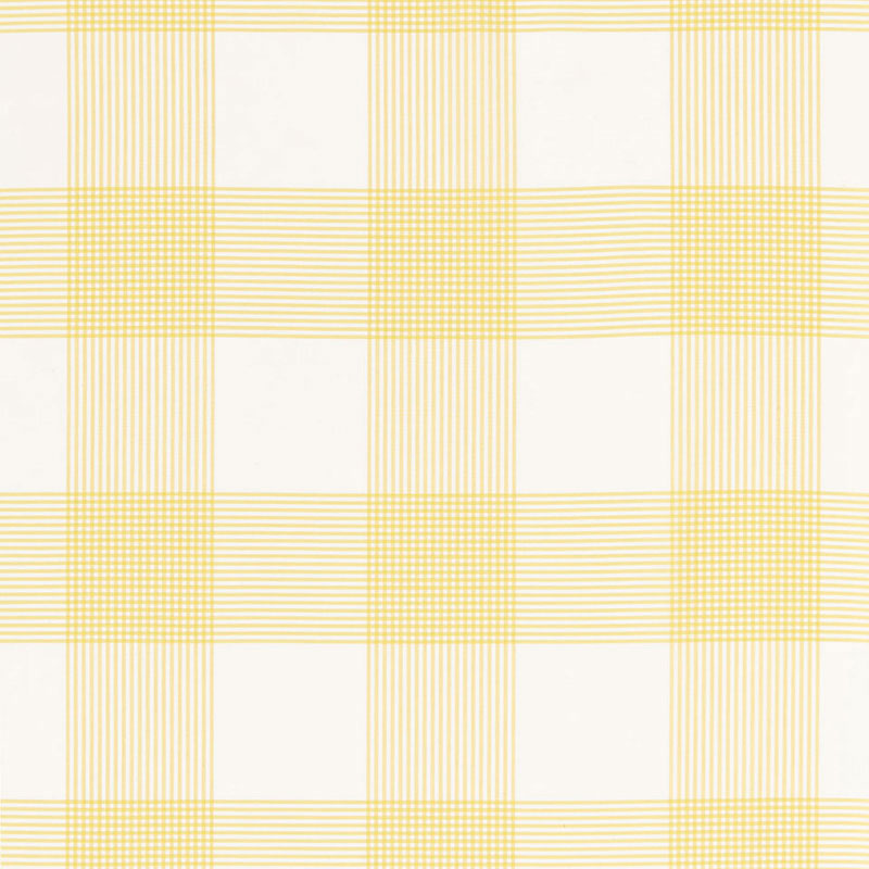 Schumacher ANTIGUA PLAID SUNFLOWER Fabric | Atlanta Fabrics