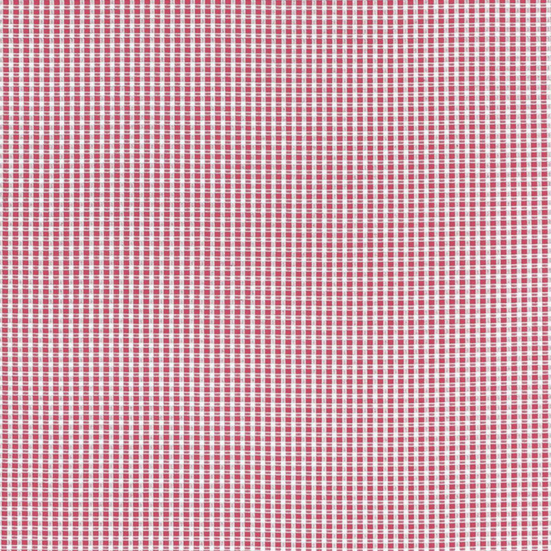 SCHUMACHER ARUBA CHECK AZALEA FABRIC | Atlanta Fabrics
