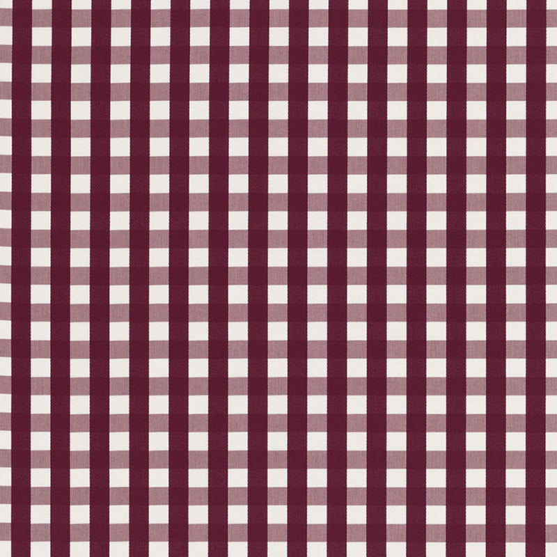 SCHUMACHER BERMUDA CHECK PARMA FABRIC | Atlanta Fabrics