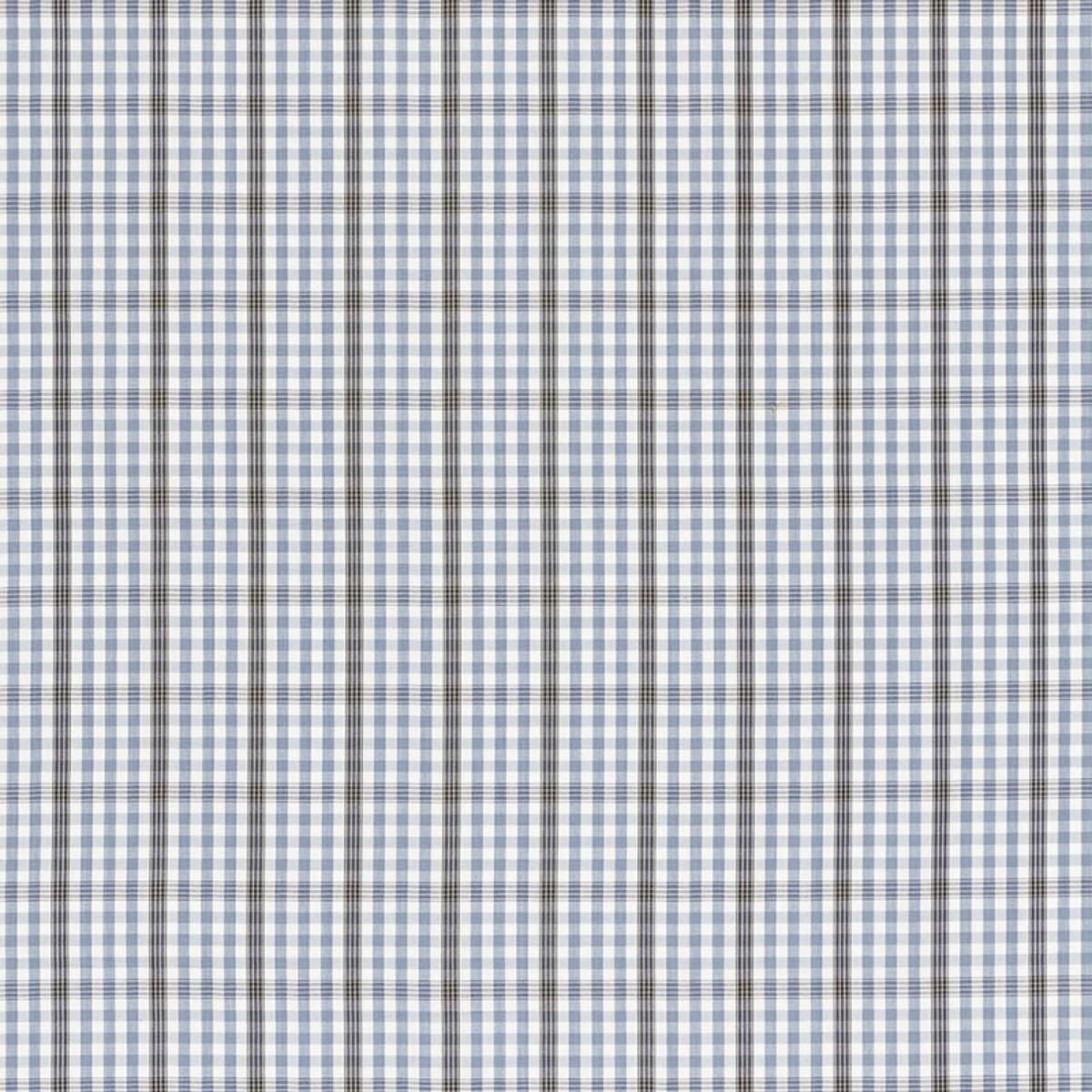 SCHUMACHER COZUMEL PLAID CORNFLOWER FABRIC | Atlanta Fabrics