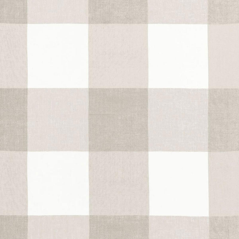 SCHUMACHER KEY LARGO CHECK ZINC FABRIC | Atlanta Fabrics