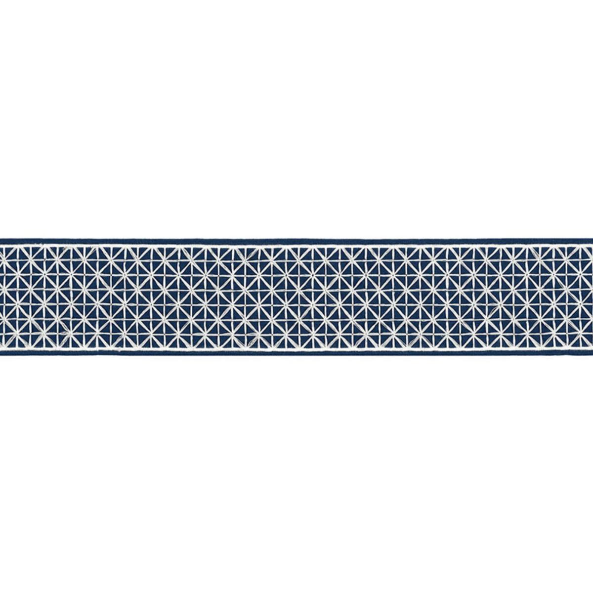SCHUMACHER Directoire Tape BLEU MARINE TRIM | Atlanta Fabrics
