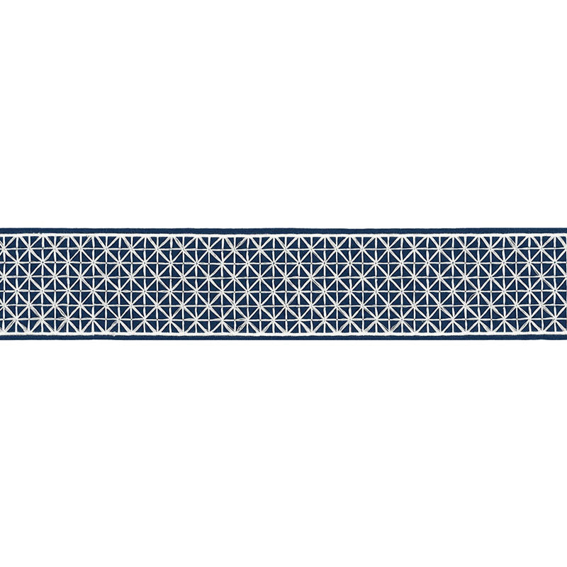 Schumacher Directoire Tape BLEU MARINE Trim | Atlanta Fabrics
