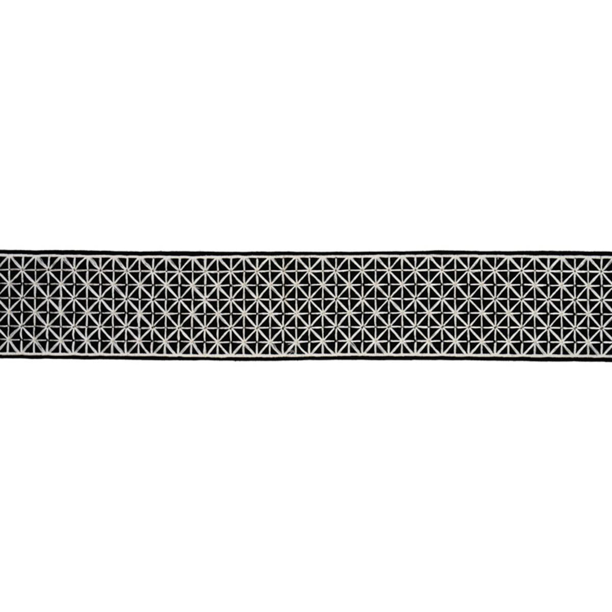 SCHUMACHER Directoire Tape BLACK TRIM | Atlanta Fabrics