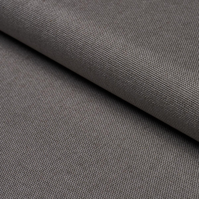 SCHUMACHER CORSICA WEAVE CHARCOAL FABRIC | Atlanta Fabrics