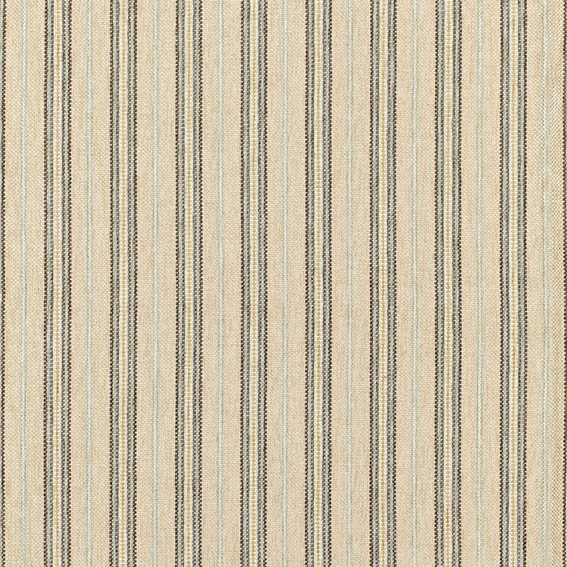 Schumacher TOSCANA STRIPE STONE Fabric | Atlanta Fabrics