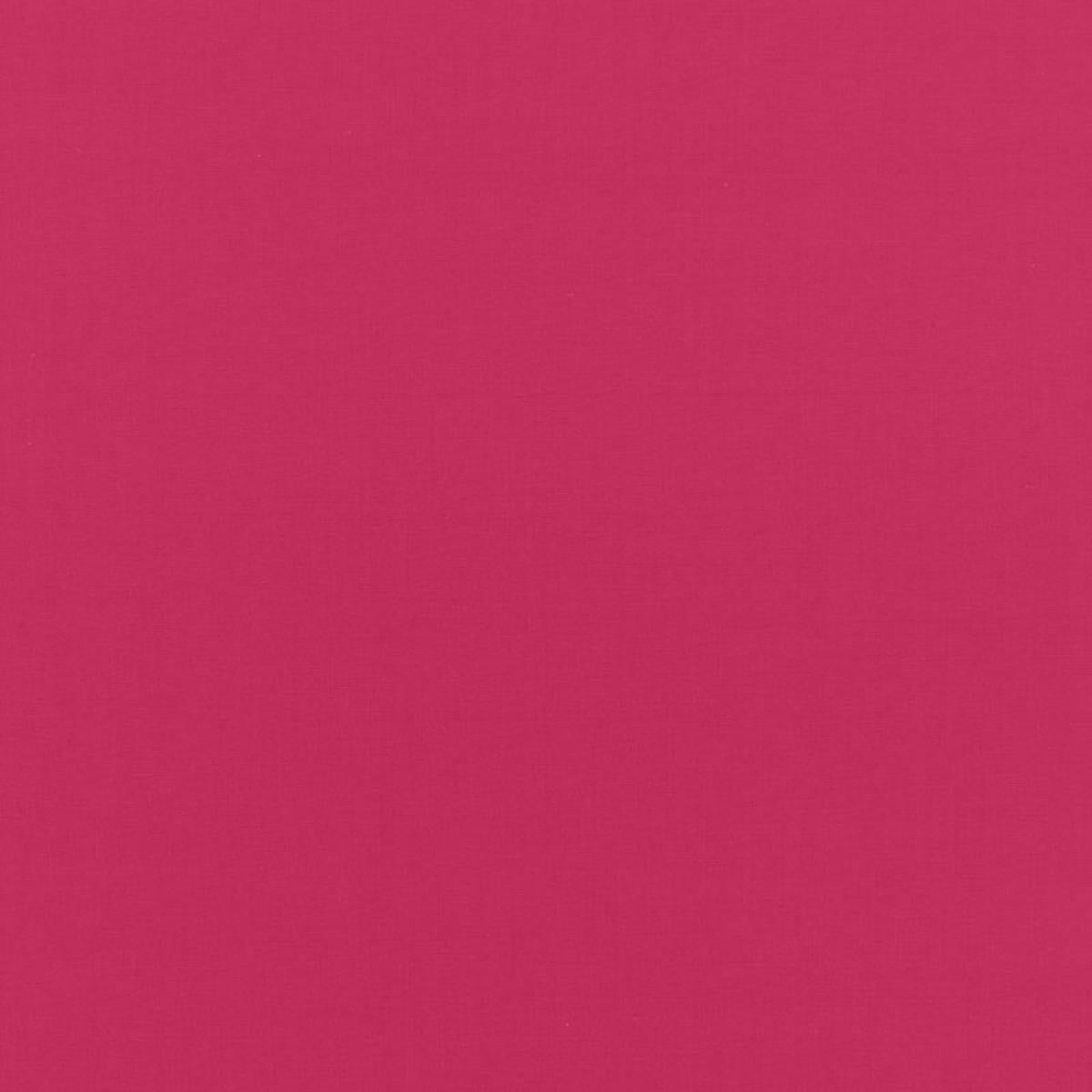 SCHUMACHER BECKFORD COTTON PLAIN CERISE FABRIC | Atlanta Fabrics