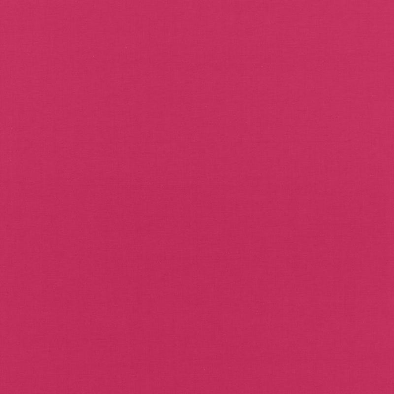 SCHUMACHER BECKFORD COTTON PLAIN CERISE FABRIC | Atlanta Fabrics