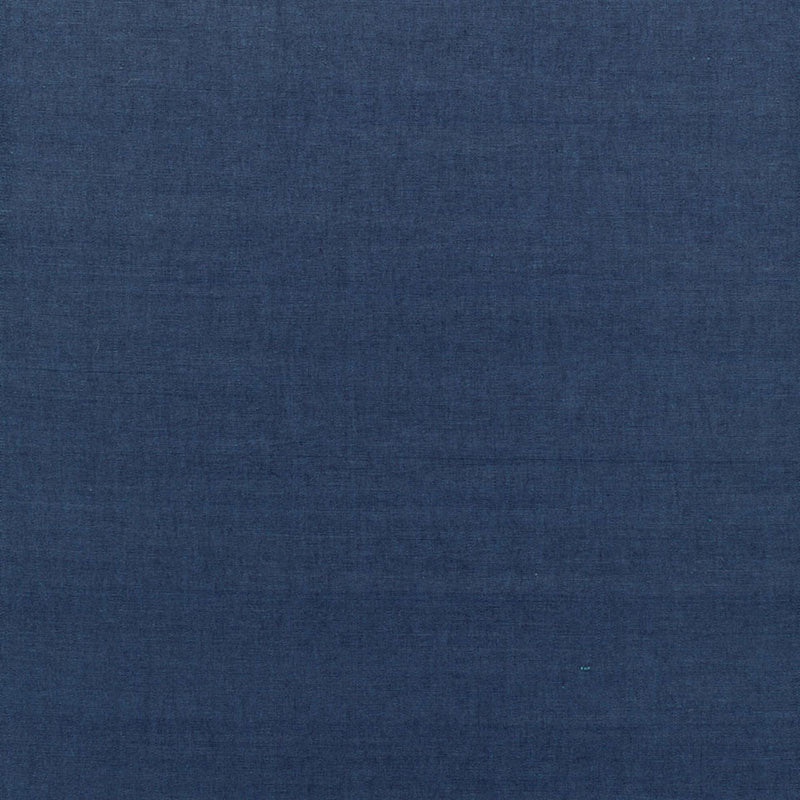 Schumacher BECKFORD COTTON PLAIN MARINE Fabric | Atlanta Fabrics