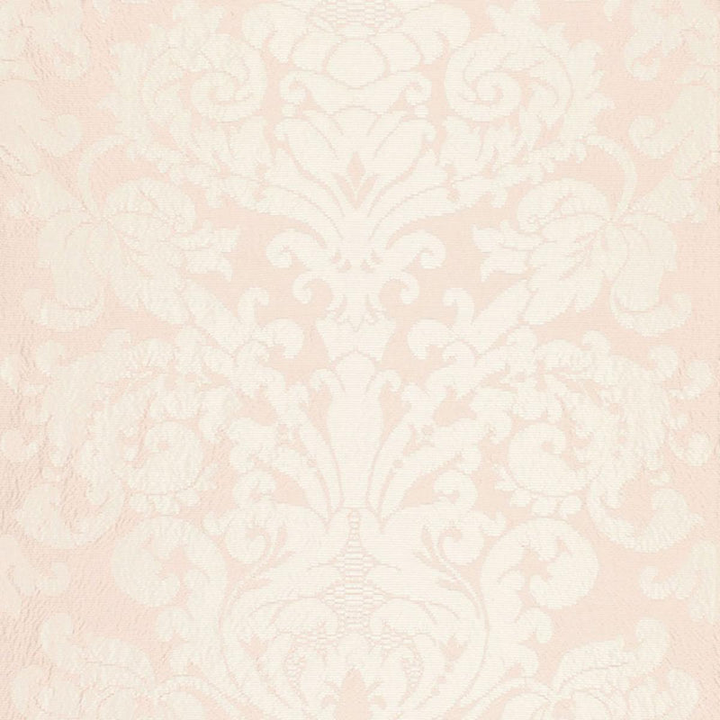 SCHUMACHER CHATEAU SILK DAMASK BLUSH FABRIC | Atlanta Fabrics