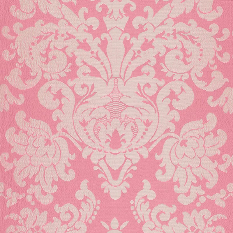SCHUMACHER CHATEAU SILK DAMASK SPRINGTIME FABRIC | Atlanta Fabrics