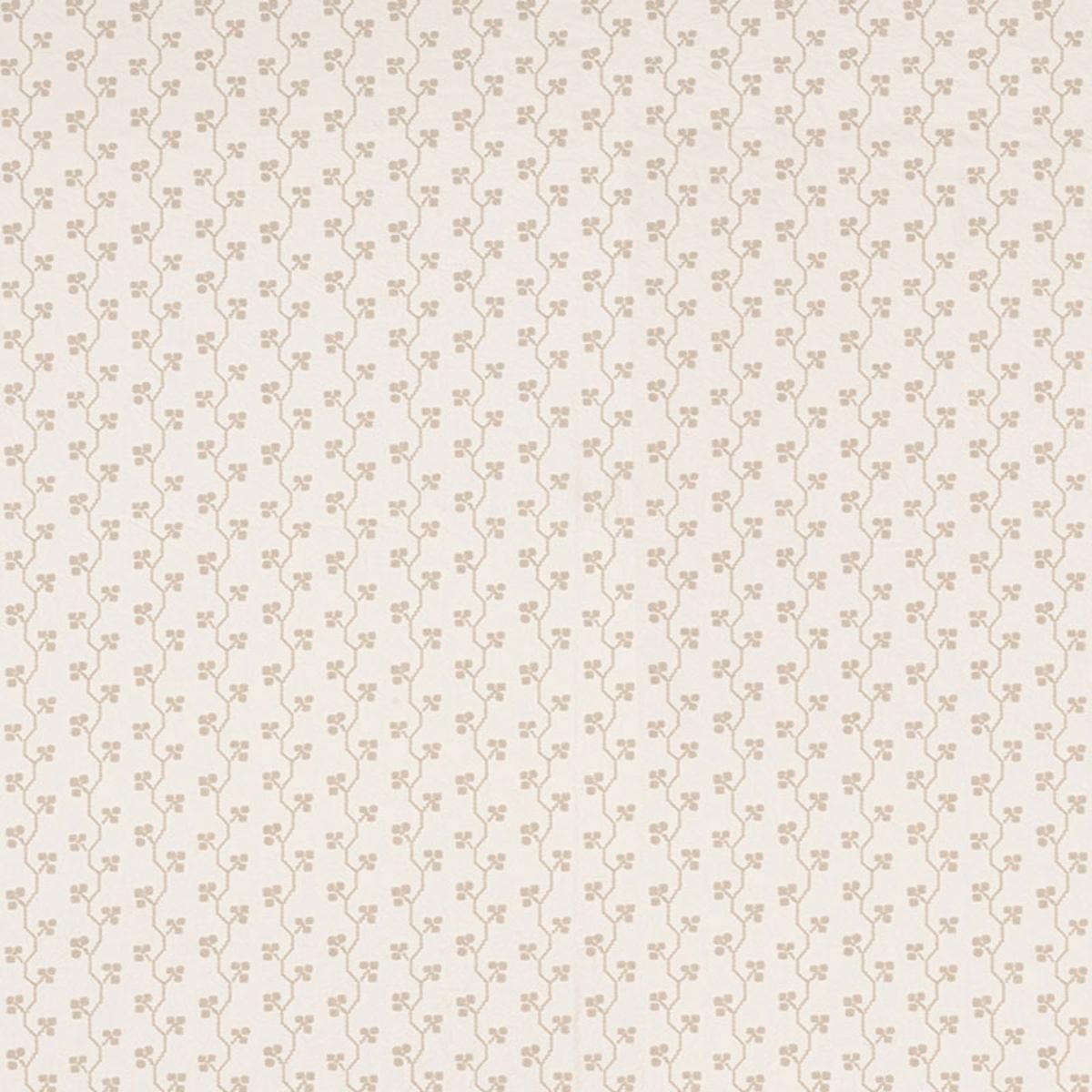 SCHUMACHER EMMELINE MATELASSE CREAM FABRIC | Atlanta Fabrics